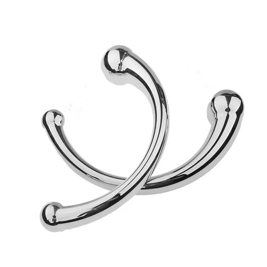 Anal Steel Double 5858 Stainless Hook Ended Elegant 0731